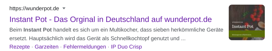 ip wunderpot search