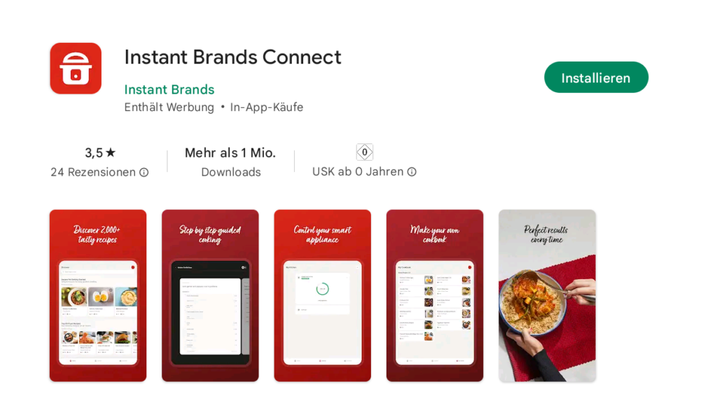 Die Instant Brands Connect App
